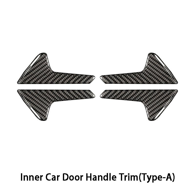 Углеродное волокно, центр управления, воздуховыпускное отверстие, внутренняя отделка, наклейка, украшение, стильные аксессуары для автомобиля Volkswagen Golf 7