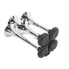 12V 24V 4 Trumpet Air Horn 150dB Super Loud Sound for Trains Trucks Cars Van Pickups Boats