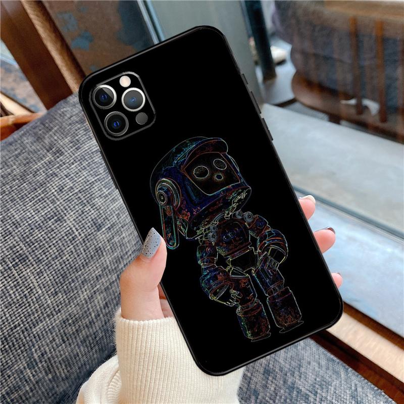 Чехол для телефона Love Death Robots Для iPhone 16 15 14 13 11 12 Pro Max 12 13 mini XR 15 16 Plus 16e Защитный корпус