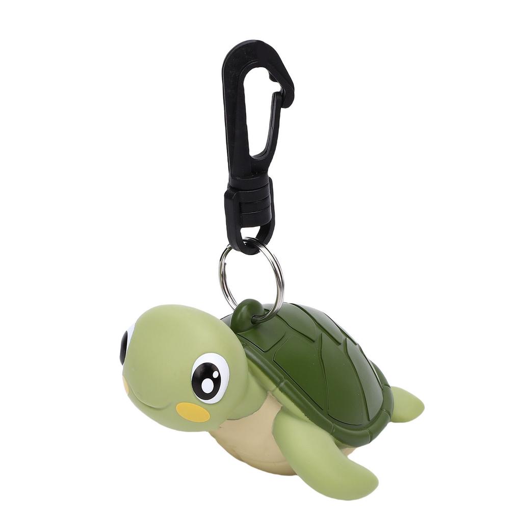Dive Regulator Dust Cover Silicone Cartoon Turtle Scuba Diving Mouthpiece Holder with Keychain for 2nd Stage Regulator
