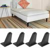 4Pcs Non-slip Black White Replacement Sofa Legs Furniture Feet Cabinet Holder Foot Table Support