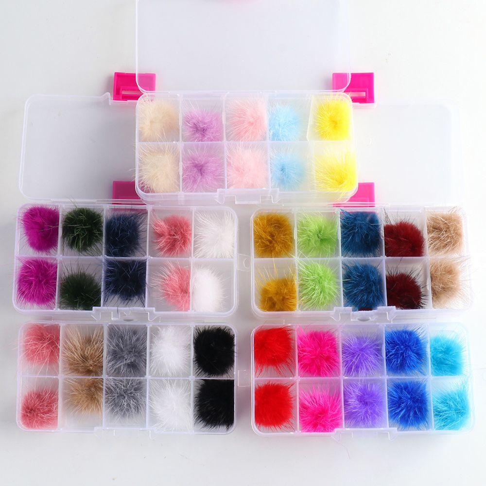 Jewelry Accessories Nail Ball With Base Manicure Tools DIY Nail Decoration Magnetic Nail Pom Poms