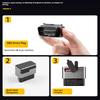 Для BYD Seal U DM-i EV Автомобильный OBD Зарядное Устройство Адаптер Штекер Быстрая Зарядка Док-станция Защитная Крышка