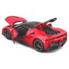Bburago Ferrari SF90 Stradale Bburago Ferrari SF90 Stradale гоночный спортивный автомобиль литой автомобиль модель мини-автомобиля 1/18 1/18