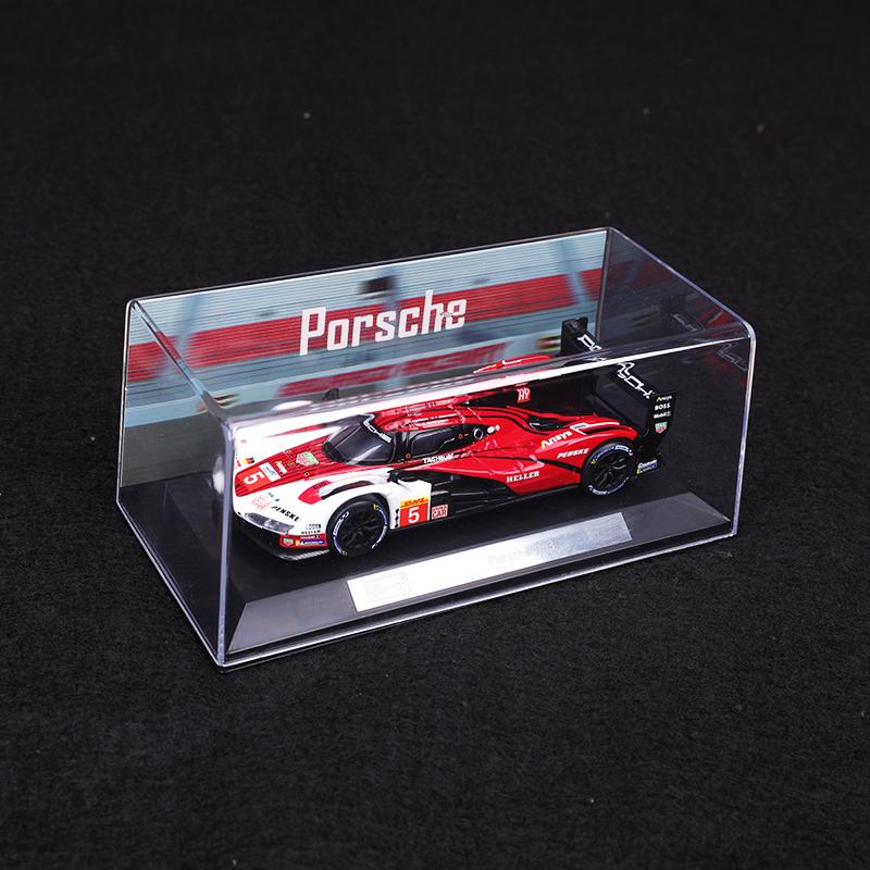 Новый в наличии Bburago 1:43 24h Le Mans Racing Lamborghini Sc63 Porsche 963 литая миниатюрная модель из сплава акриловая упаковка игрушки