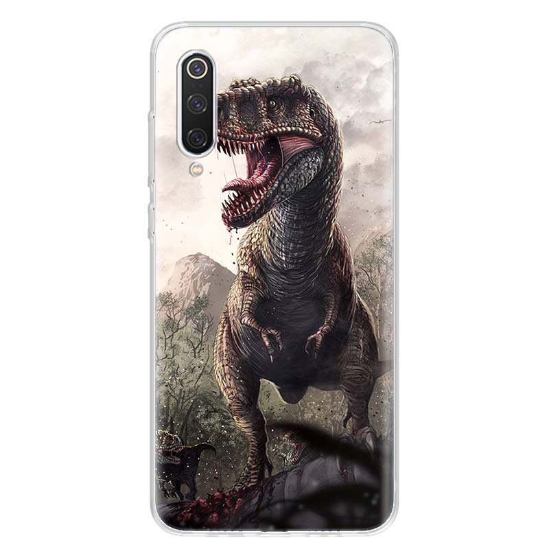 Hot Jurassic Dinosaurs Cover Phone Case For Xiaomi Redmi Note 14 13 12 12S 11 Pro Plus 11S 10 10S 11T 11E Soft Transparent Shell