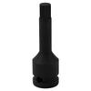Адаптер для гнезда Воздушный ключ Черный шестигранный гнездо Шестигранник