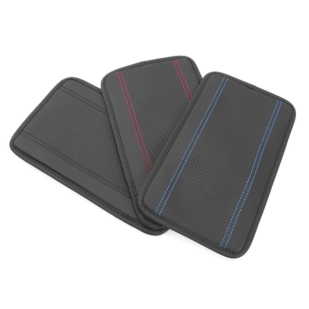 Кожаный подлокотник, накладка на коробку для Volkswagen VW Passat Tiguan T-Roc Golf Jetta Sharan Scirocco EOS T-Cross