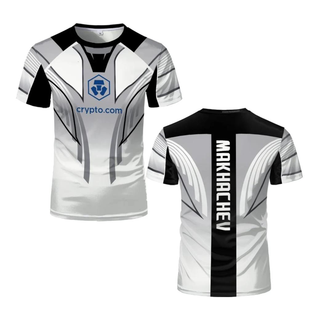 Футболка Admirer idol Topuria Fighting Competition с 3D-принтом, летняя спортивная одежда с круглым вырезом для мужчин, футболки с короткими рукавами для активного отдыха