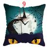 Halloween Horror Pillow Cover Sofa Car Waist Cushion Cover Pillow Case Bedroom Decoration Waist Cushion Cover (no Interior)