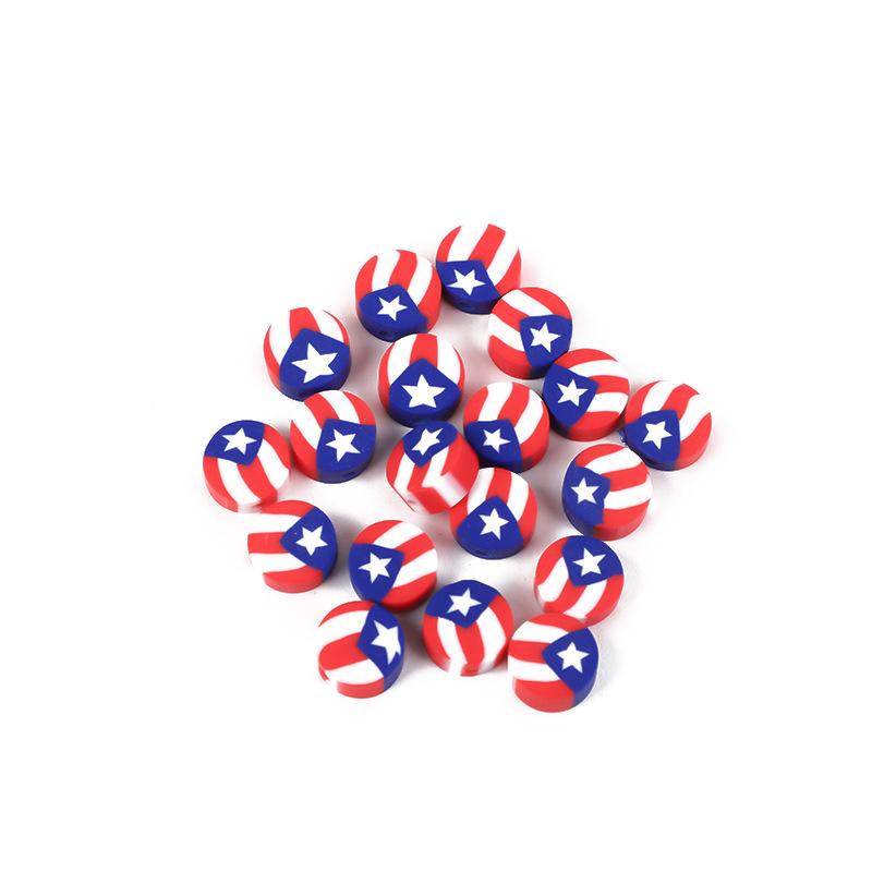 Diy Polymer Clay Soft Ceramic Beads, Round Soft Ceramic Beads Handmade Jewelry Accessories