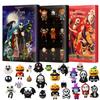 Halloween Doll Advent Calendar Contains 24 Gifts, Halloween Horror Figures Advent Calendar, Halloween Countdown Calendar With Surprise Toys