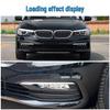 Manshi Front Bumper Decorative & Anti-collision Strip for BMW G38 528Li Fog Light Frame