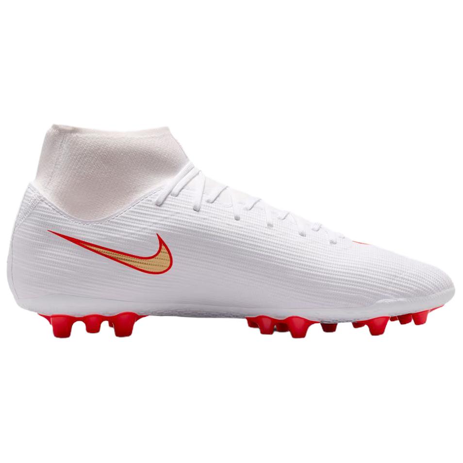Nike Футбольные бутсы Mercurial Superfly 11 Унисекс Высокие Белый/Ярко-Темно-Красный IO1496-100