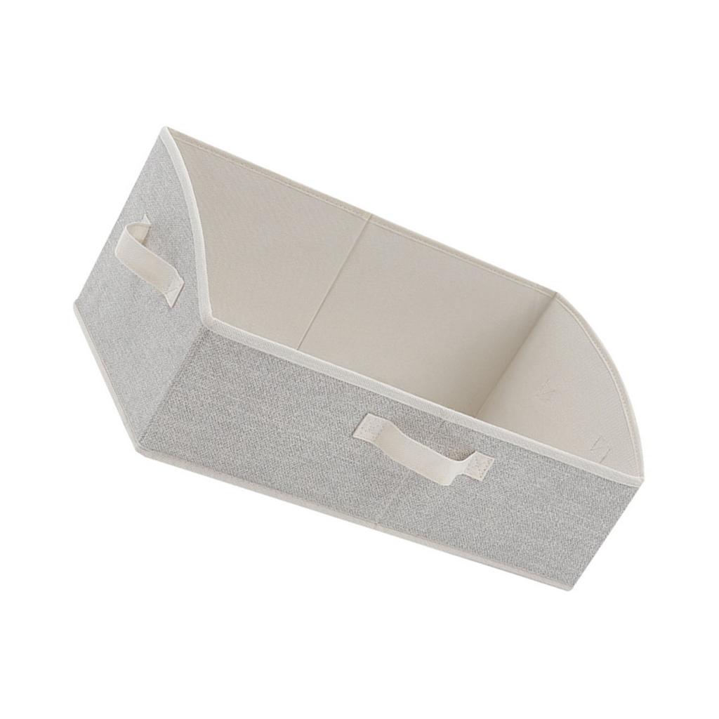 Контейнеры для хранения в шкафу для полок Трапециевидный контейнер для хранения Органайзер для полок шкафа для одежды, игрушек, полотенец, книг, детской одежды