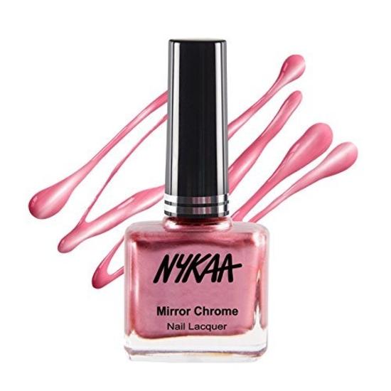 Лак для ногтей Nykaa Mirror Chrome - Розовый вихрь (Оттенок №177)(9 мл)
