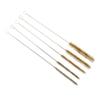Набор из 5 латунных щеток для чистки труб, латунные проволочные щетки с длинной ручкой для очистки отверстий труб и цилиндров 6 15 мм