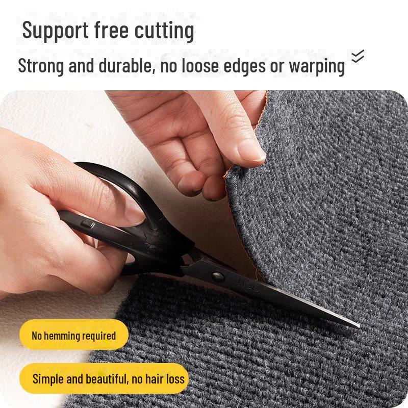 Серый грязеотталкивающий звукоизолирующий ковер для гостиной, офиса или спальни