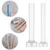 Church Party Plastic Match Large Cylinder Rib Clay Tools Stripe Soap Making Long Pole Candle Mold
