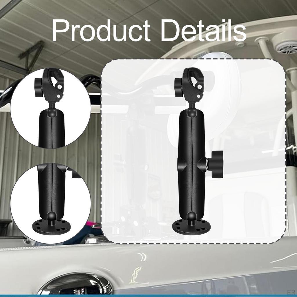 Регулируемый стабилизатор троллингового мотора на 360° с основанием из алюминиевого сплава и полипропилена для пресной воды