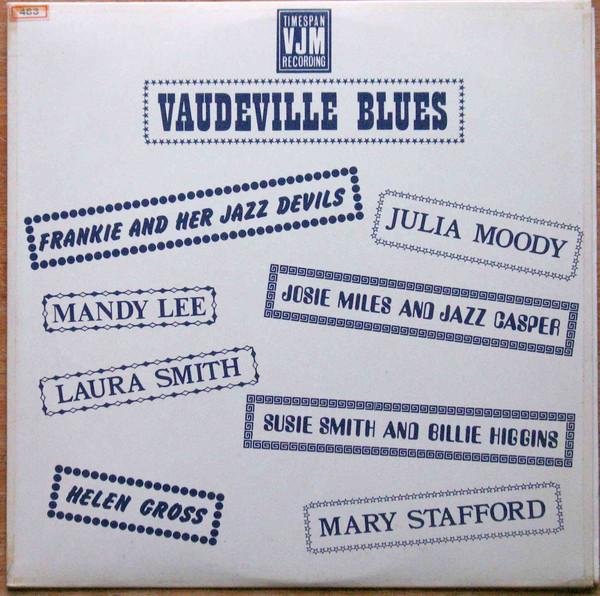LP Record VARIOUS - Vaudeville Blues VLP30 VJM 1970 UK Jazz Used