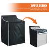 Washing Machine Cover Dust Cover  Oxford Cloth Universal Full Automatic Drum Washer Protector for Dryer Covers with Zipper