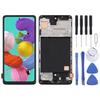 TFT LCD Screen for Samsung Galaxy A51 4G Digitizer Full Assembly with Frame