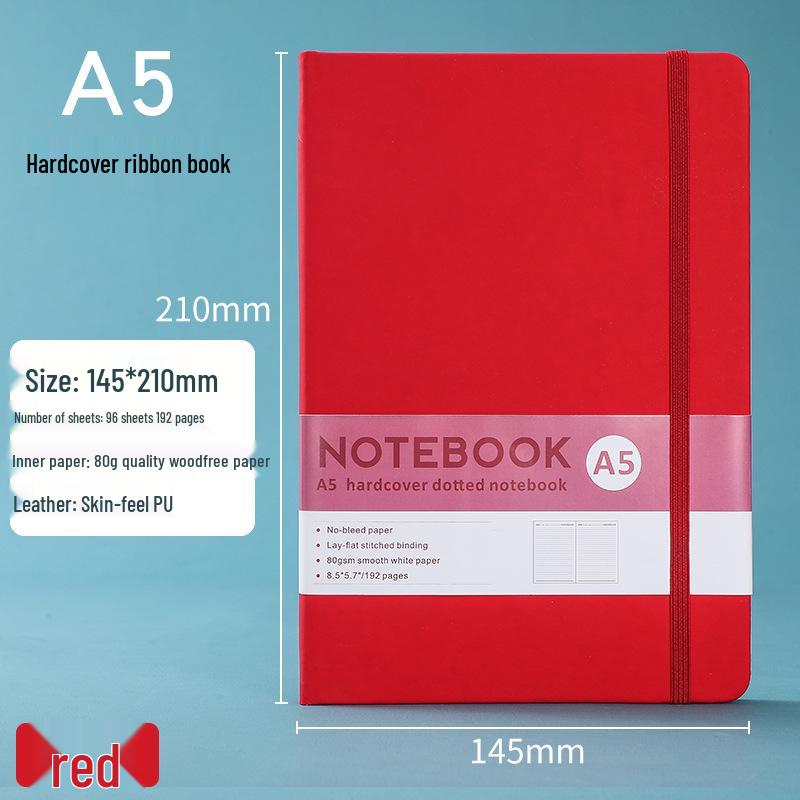 Блокнот для трансграничного бизнеса формата A5 с ремешком - Сменный студенческий и офисный журнал