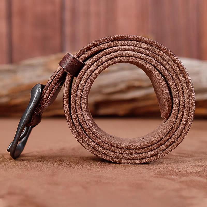 Ретро ремень из коровьей кожи первого слоя Унисекс ремень Бизнес сплав Японская пряжка Ремень из натуральной кожи Фабрика