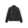 Zara Ss24 Year Of The Dragon Limited Edition Solid Color Single-Breasted Lapel Long Sleeve Cotton Coat Men Coats Black 5320415-800