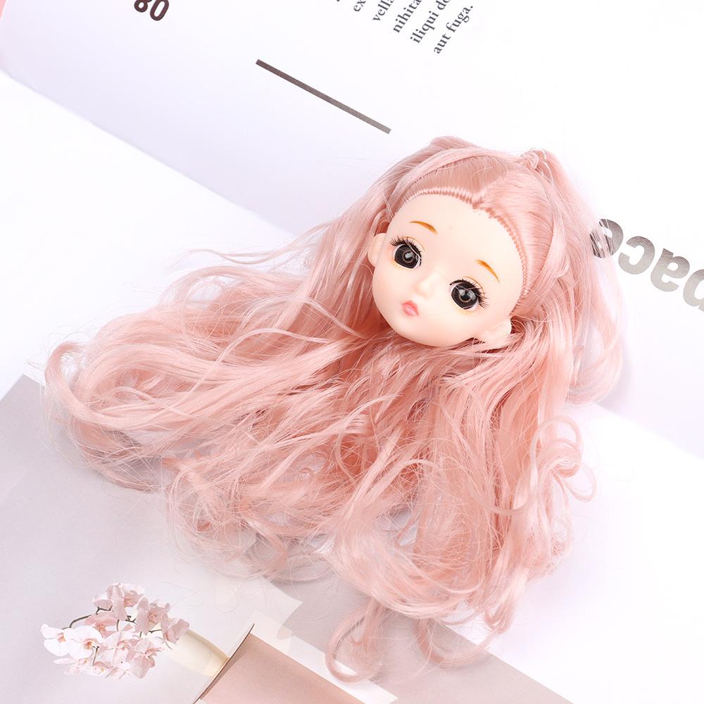 Girl Gift Hairstyles 1/6 BJD Doll Head 16cm Dolls Ancient Doll Accessories DIY Head Wear