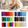Polyester Sewing Thread 6 Colors Set, Craft Spools, Fade-Resistant Hand Yarn for Embroidery, Quilting, Machine And Machines