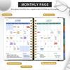2027 Planner with Labels, Multi-purpose 12-month Plan, Suitable for School, Home, and Office
