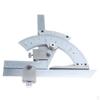Bevel Protractor Precision Angle , Stainless with Chrome Finish for Resistance and Durability