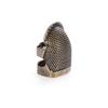 Sewing Accessories Vintage Gold DIY Crafts Finger Protector Antique Ring Needle Thimble Metal