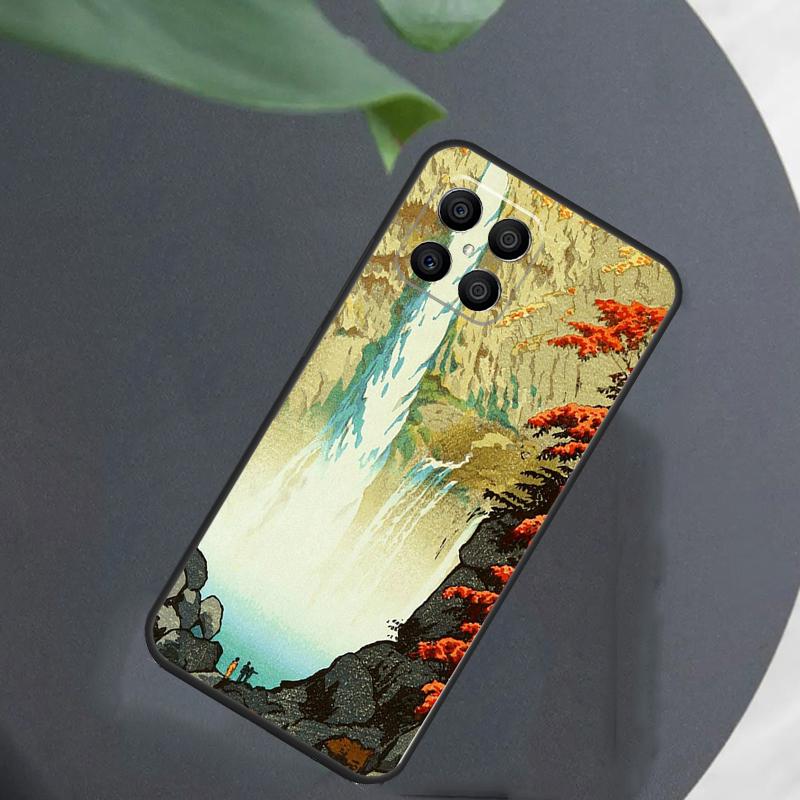 Японское искусство укиё-э Чехол для Honor Magic 7 Lite 6 5 8 Pro Для Honor 200 400 70 90 X8c X8b X9a X9b X9c X9d Win RT