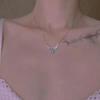 Angel Wings Moonstone Necklace: Elegant, Luxurious & Versatile Clavicle Chain for Women
