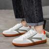 Модный нишевый дизайн мужские повседневные спортивные кроссовки с низким верхом 2025 осень дышащие модный тренд универсальные удобные нескользящие кроссовки на плоской подошве