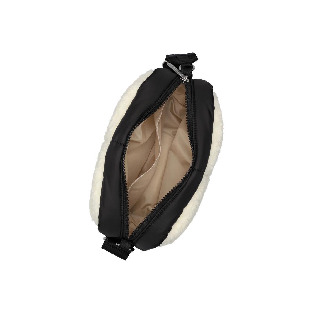 Lesportsac Кремовый Веганский Шерпа Щенячий Куб Сумка через плечо [3976.E979]