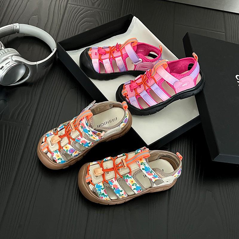 Kids Water Shoes Beach Pool Hiking Outdoor Activities Soft Sole Closed Toe Sandals Boys Girls