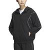 Adidas BYD3 Woven Jersey Jacket, Women's KTX59, Black (JG8164), Size M