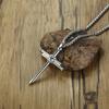 Titanium Steel Casting Steel Nail Cross Men's Pendant Punk Ladies Necklace Jewelry