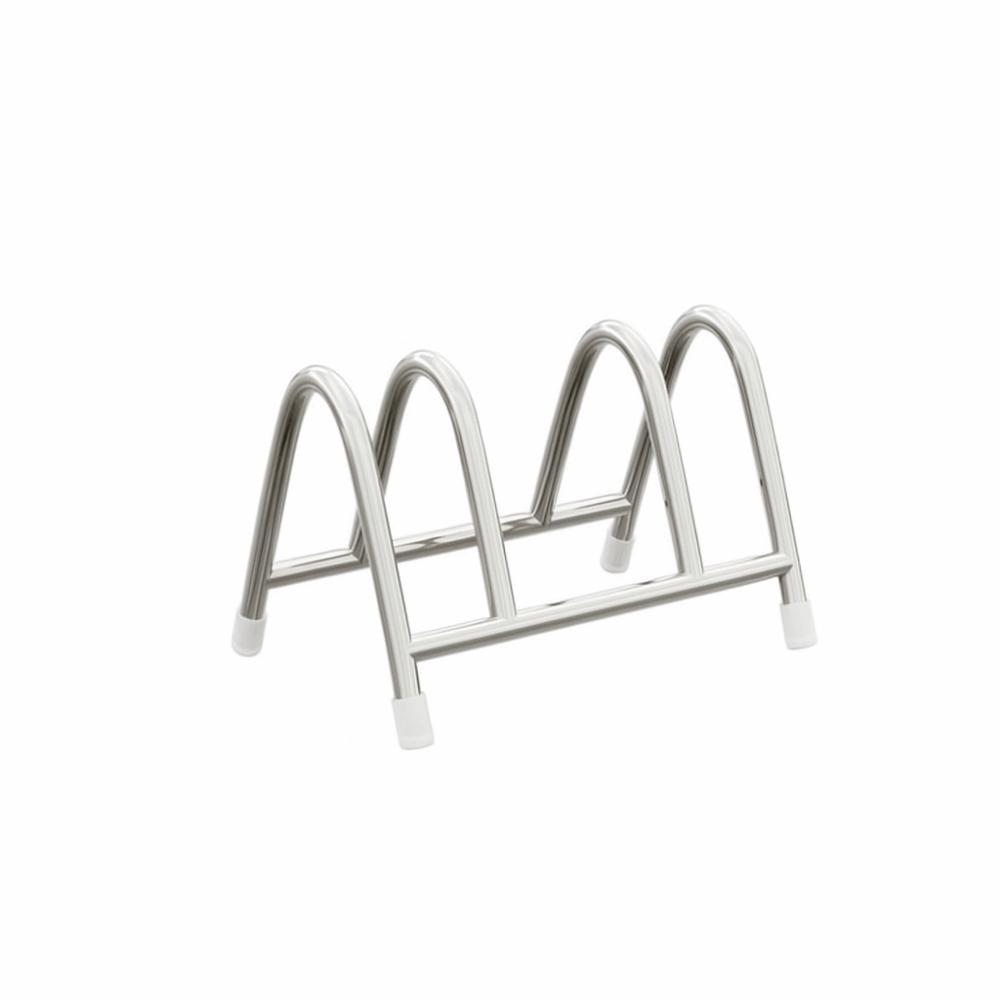 Вертикальный держатель для крышек кастрюль из нержавеющей стали, держатель для разделочной доски, стойка для хранения крышек кастрюль, столешница