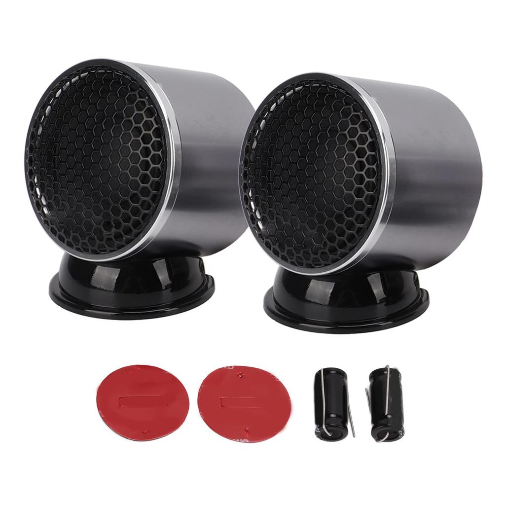 FEIP Car Mid-Range Speaker, Car Loudspeaker HIFI Technology Low Loss Treble Crossover Pure Sound for Car Modification