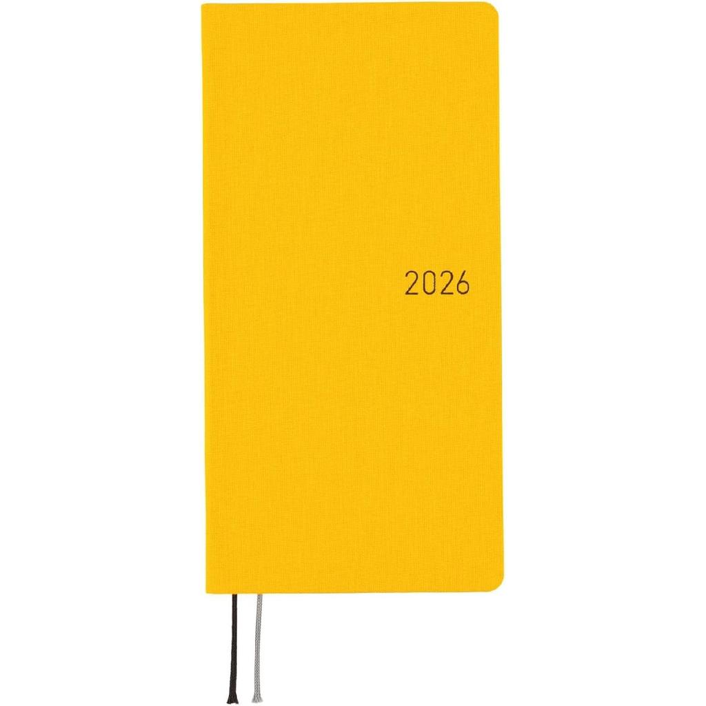 Hobonichi Techo 2026 Weeks MEGA – Цвета: Космо Синий (Английский, Высокий и Худой, Начало в Январе)
