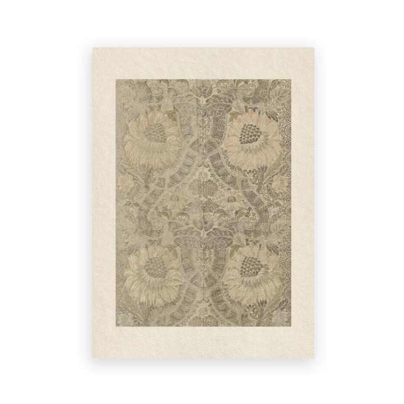 Летний пейзаж Винтажная картина маслом Холст Постер, Весенний Нейтральный Принт для Галерейной Стены, Ретро Зеленый Тон, Настенный Декор Фермерского Дома