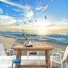 3d Seaside Landscape Wallpaper Sunset Photo Wall Paper For Walls 3d Living Room Bedroom Backdrop Wall Murals Decor