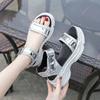 Summer Women's Shoes New Cm Thick-soled Wind Casual Sandals Women's Velcro Fashion Shoes