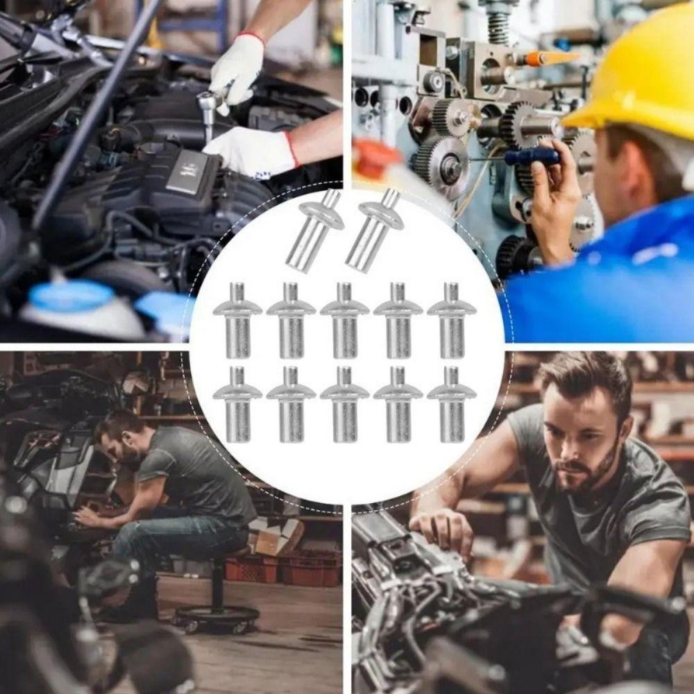 10 шт. крепежный инструмент для нарезки резьбовых шурупов с головкой ударные гвозди для расширения новые заклепки для расширения