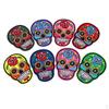 8 Pieces Sugar Skull /Sew Cloth Patch Badge the Dead Appliques